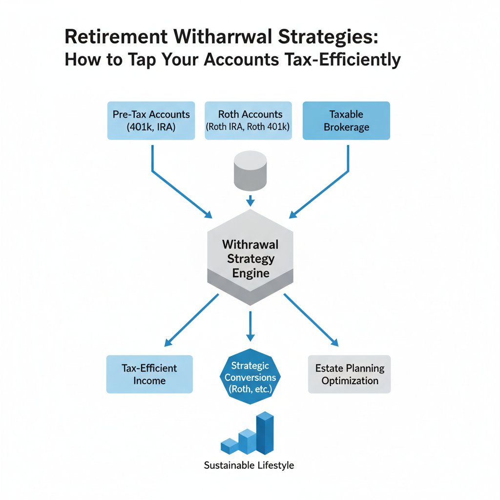 retirement withdrawal strategies: how to tap your accounts tax-efficiently - infographic 4 illustration