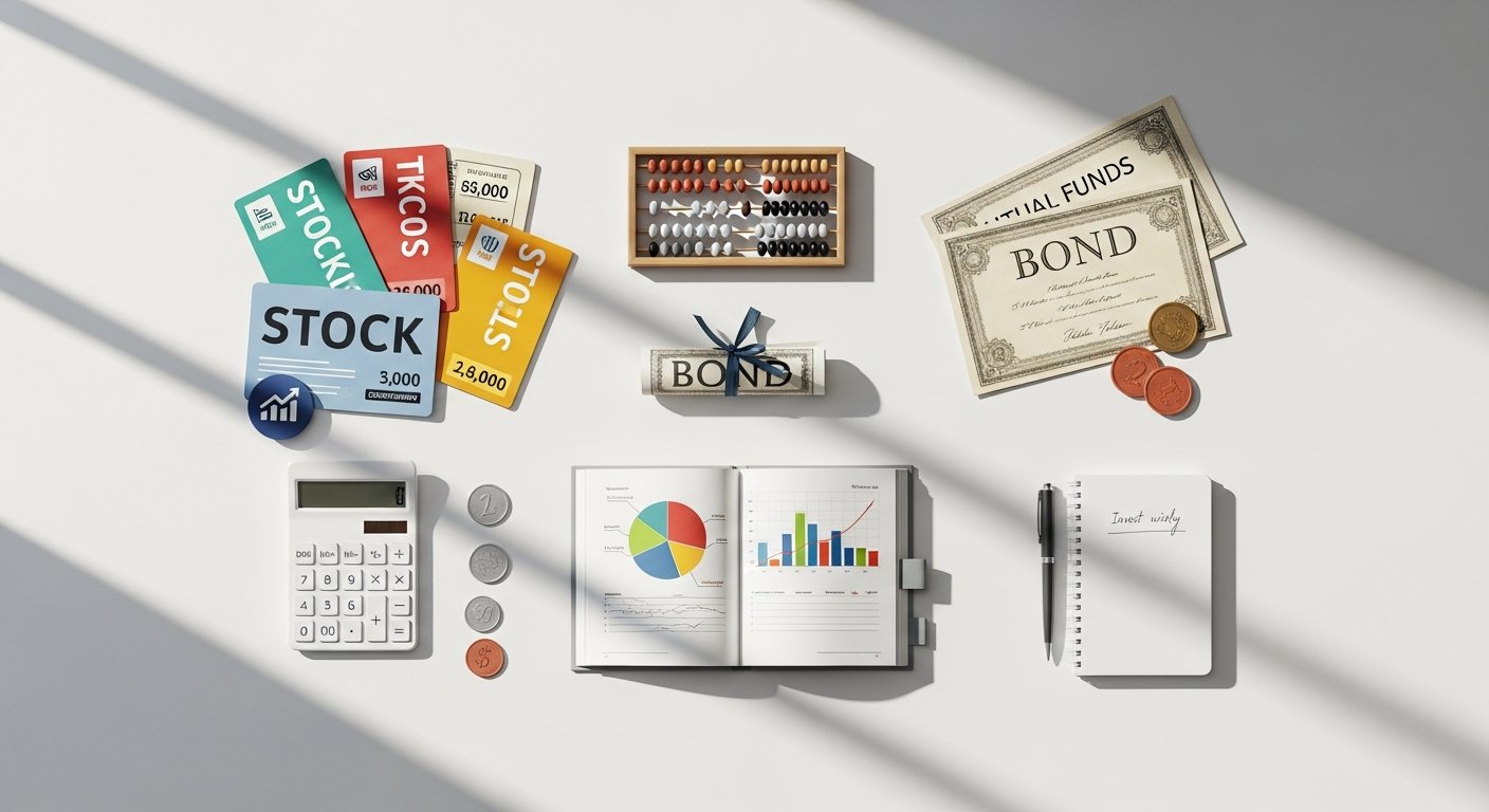 stocks bonds mutual funds explained - photo 2 illustration